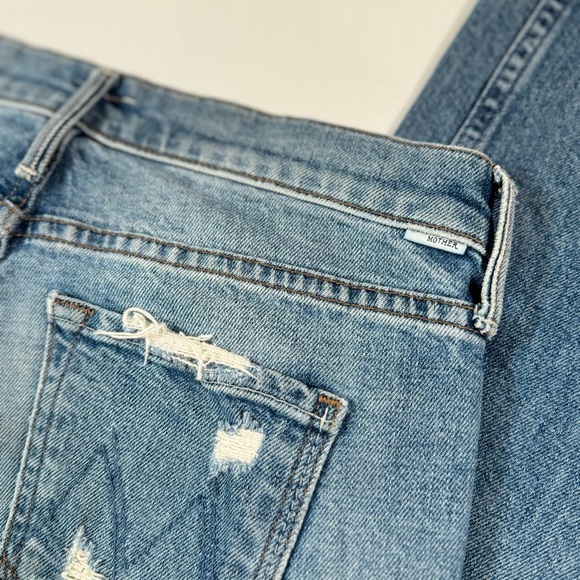 MOTHER The Flirt Fray in Cold Feet Size 25 - Picture 10 of 14